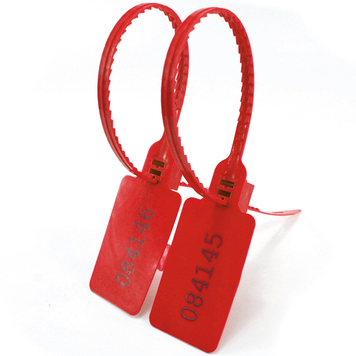 10/50/100PCS Truck Security Seal Serial Numbered Plastic Seals Self