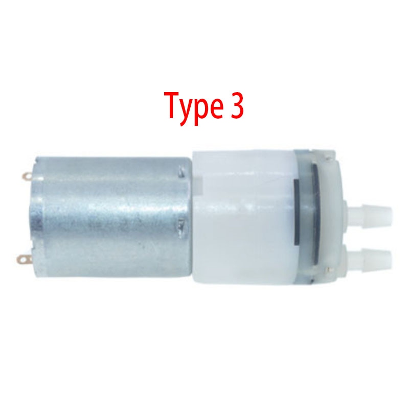 [RUI] 12V DC Small 370 Water Pump Low Noise Large Water Flow DC Motor Water Pump For Mini Vacuum Oxygenation Air Pressure Breast Pumps