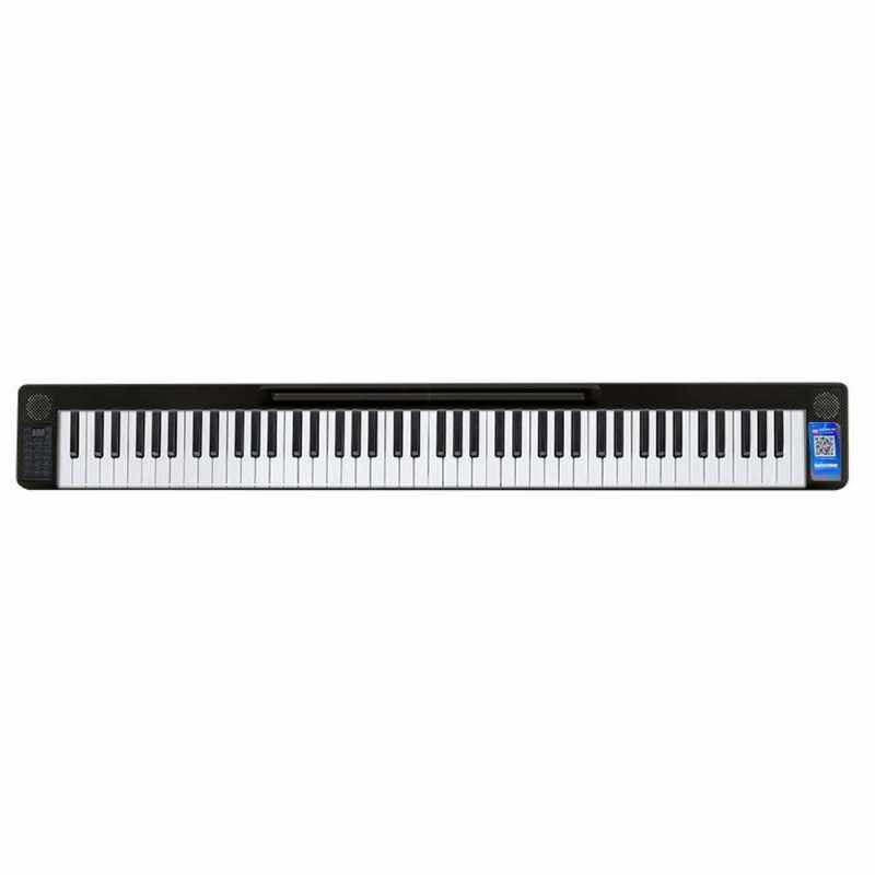 Portable 88 Keys Splicing Piano Digital Piano Multifunctional Electronic Keyboard Piano for Piano Student Musical Instrument (Black) Malaysia