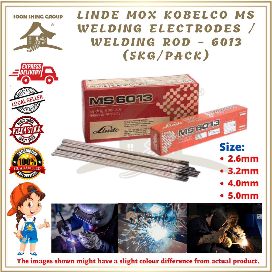 LINDE MOX KOBELCO MS WELDING ELECTRODES / WELDING ROD 6013 (5KG/PACK