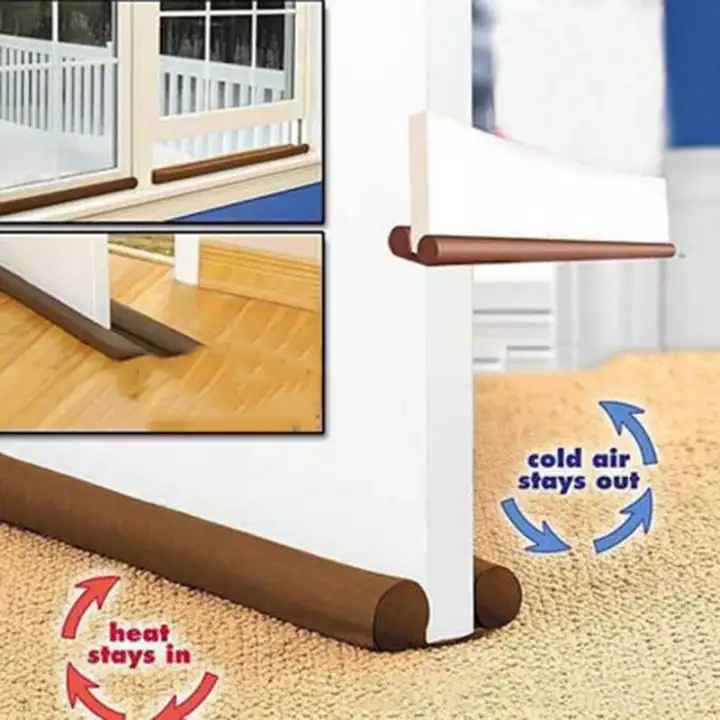 L Sweet Door Draft Stopper Weather Stripping Winter Under Door