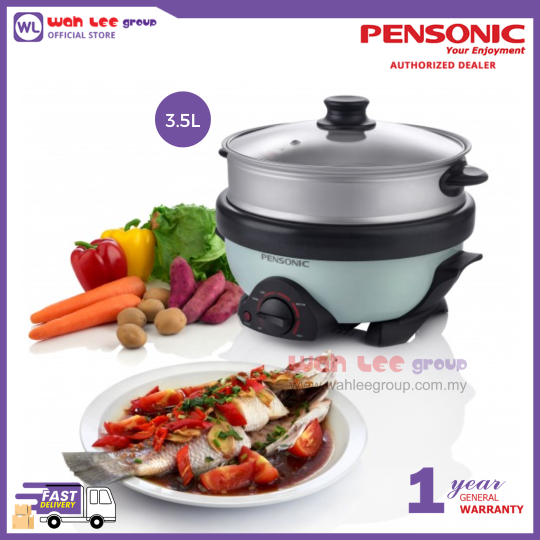 Pensonic multi cooker with steamer sale