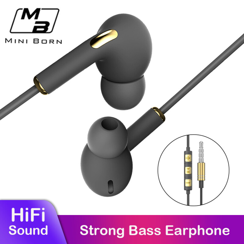 Mini born In Ear Headphones Earphone Headset Wired Earbuds Soundproof Earplugs No Ear Pain Earphone Noise Canceling Stereo Headset HIFI Sound Quality Subwoofer Earphone with HD Microphone Singapore