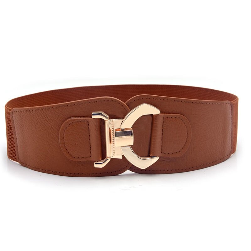 Versatile Wide Belt Women's Coat Fashion  Belt Women's Decorative Coat Fashion Korean Versatile Wide Waist Seal GM094