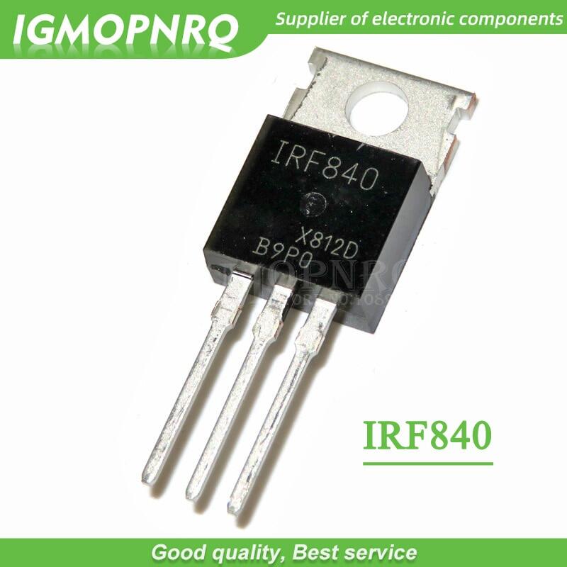 10pcs/lot IRF840 IRF840PBF = WFF840 MOSFET N-Chan 500V 8.0 Amp TO-220 10pcs/lot IRF840 IRF840PBF = WFF840 MOSFET N-Chan 500V 8.0 Amp TO-220