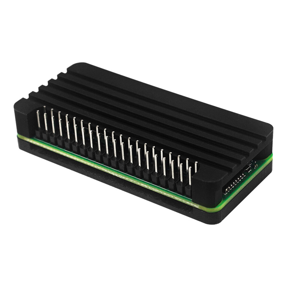 Raspberry Pi Zero 2W Vỏ Hợp Kim Nhôm Vỏ Raspberry Pi Zero 2W Vỏ Bảo Vệ Kim Cong/Kim Thẳng