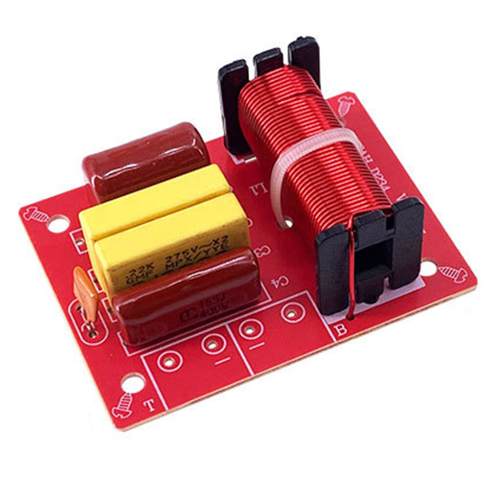 Audio Speaker Frequency Divider Full Range Treble Bass 80W 2 Way Crossover Audio Filters HiFi
