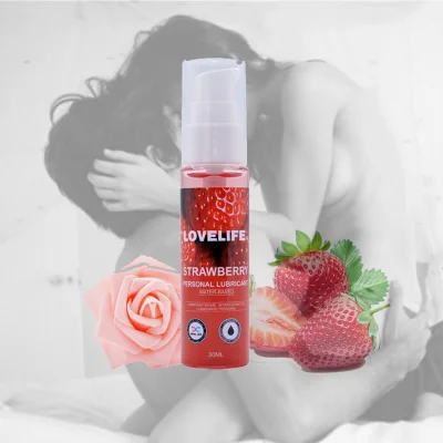 Lovelife Strawberry Personal Lubricant Gel Pelincir Seks