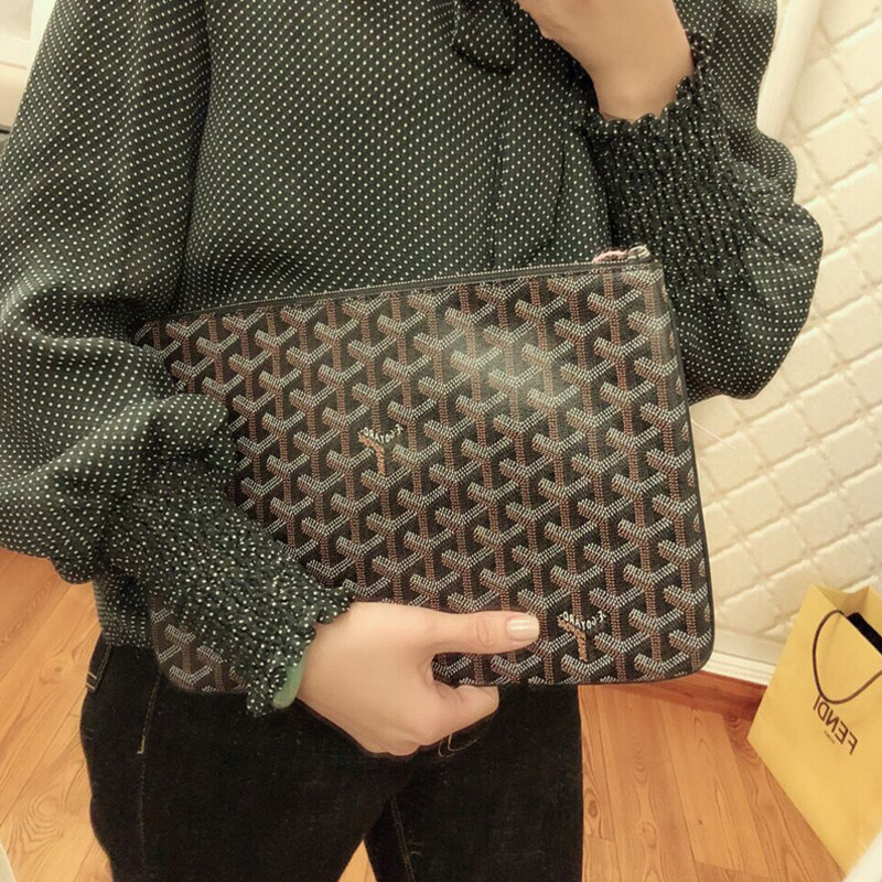 goyard envelope clutch