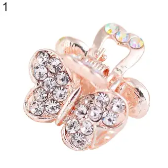 Gravitational Wave Cute Butterfly Shaped Mini Hair Claw Clamp Jaw