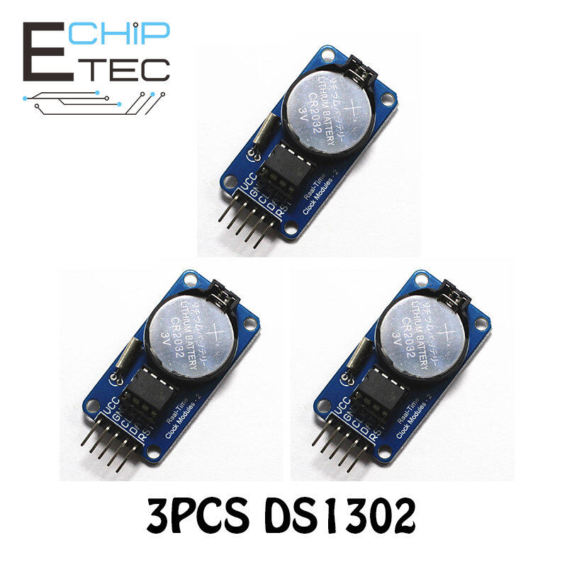 Arduino Clock DS1302 Clock Module Real-Time Clock Module RTC For