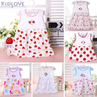 embroidered baby dress