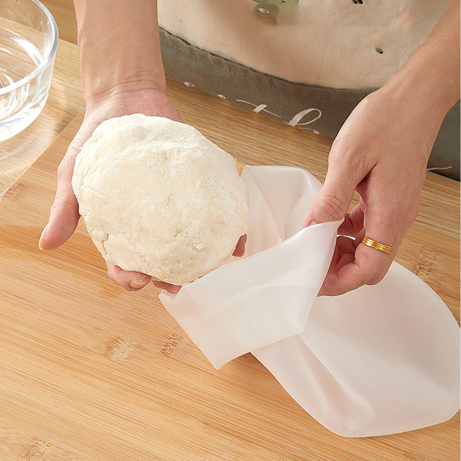 Alkali Resistant Dough Tool Versatile and Durable Silicone Kneading Bag for Easy Bread and Pastry Making Food Grade Reusable and Multifunctional Kitchen Baking Tool