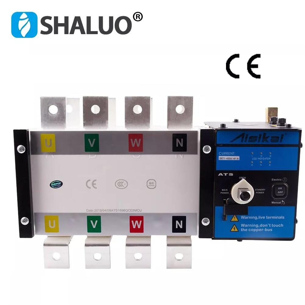 Aisikai 400A 4P ATS Genset Automatic Transfer Switch Diesel Generator