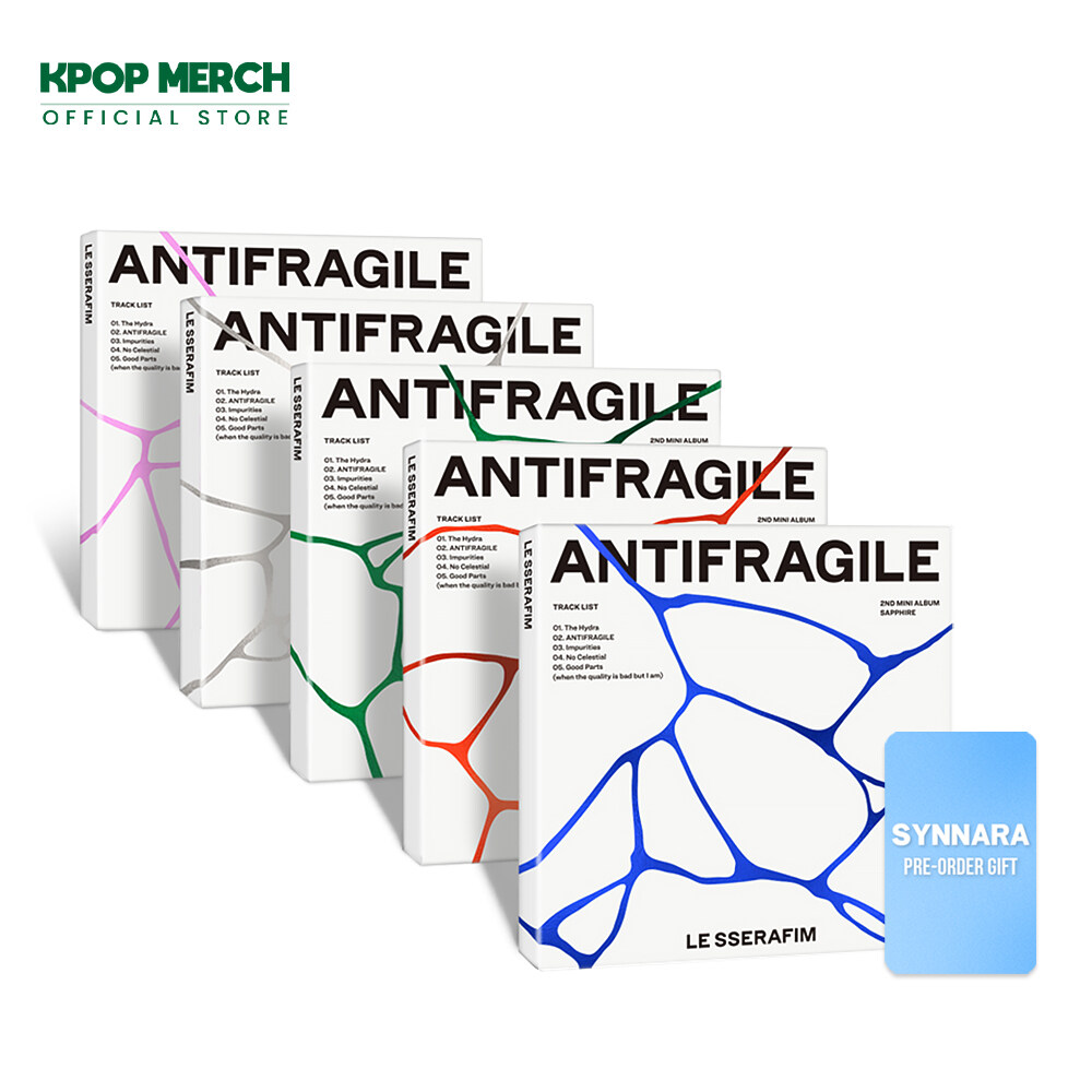 Synnara gift] LE SSERAFIM - 2nd Mini Album [ ANTIFRAGILE ] COMPACT