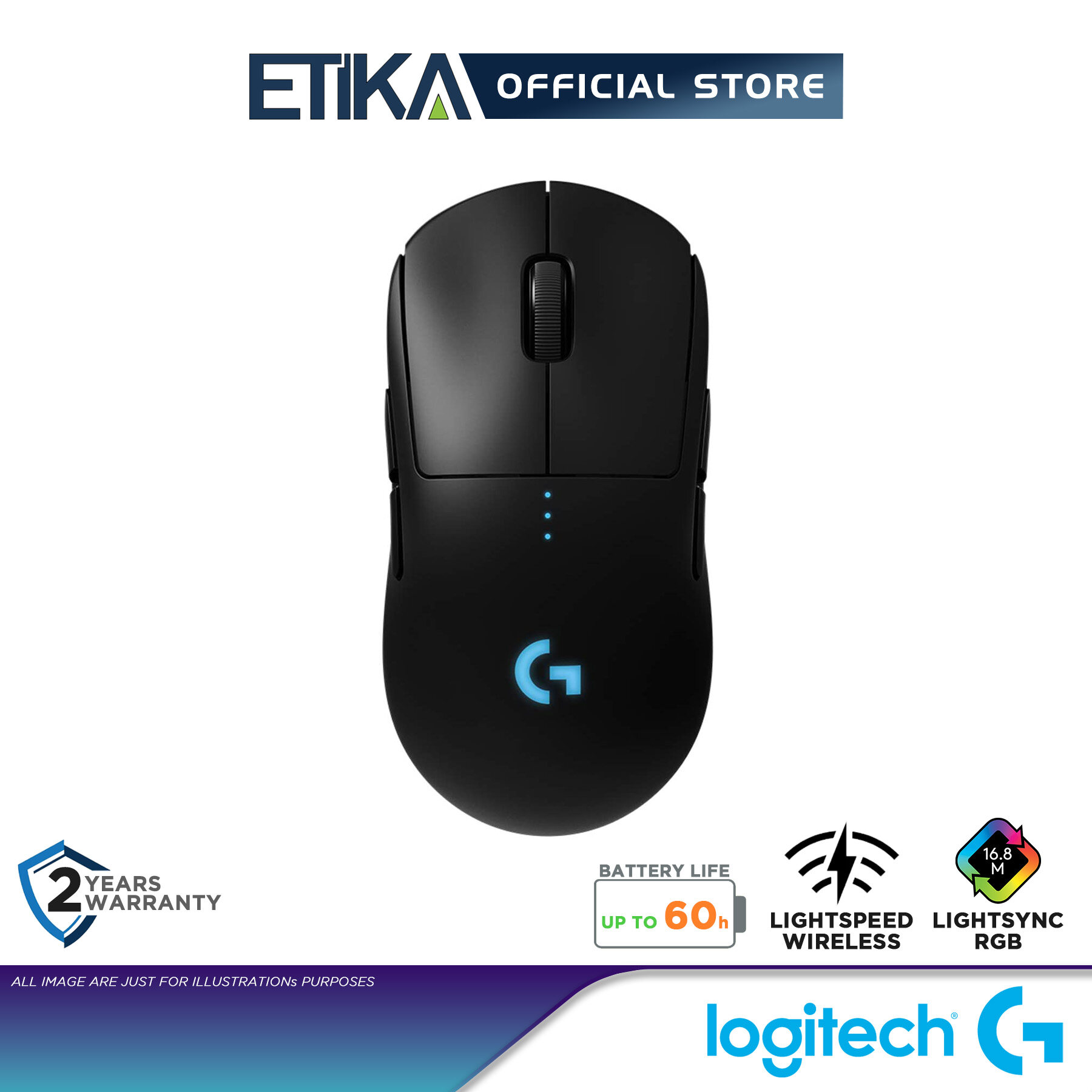 shopee logitech g pro wireless