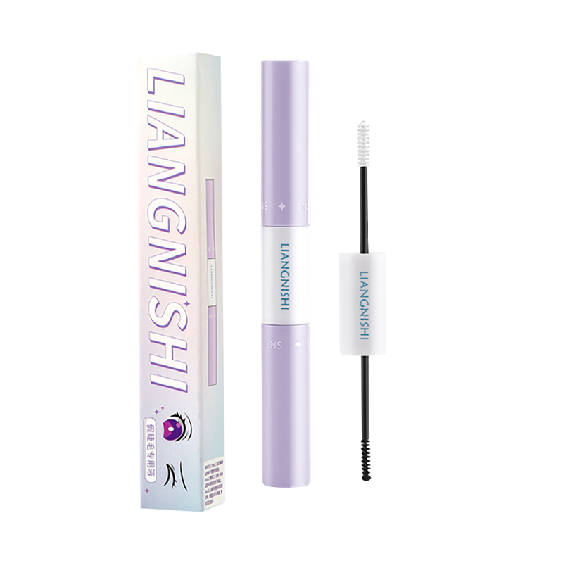 Double Head Eyelash Glue Mascara Black Lash Extension Glue Waterproof False Eyelashes Adhesive Mascara Raincoat Eyelash