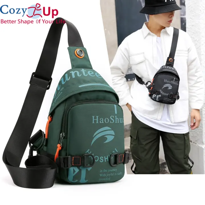 male mini backpack