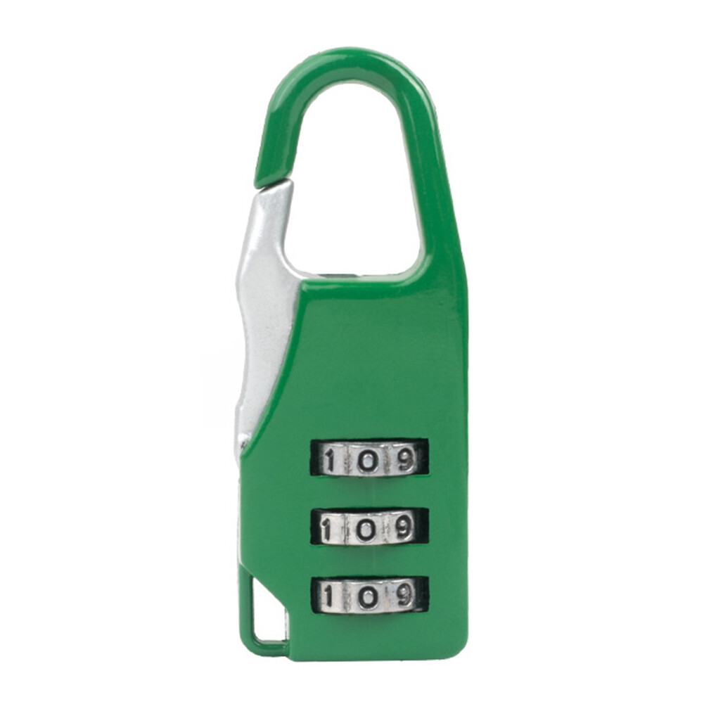 Zinc Alloy 3 Digit Durable Code Combination Password Lock Mini Luggage Case Lock Backpack Padlock Carrying Case Lock