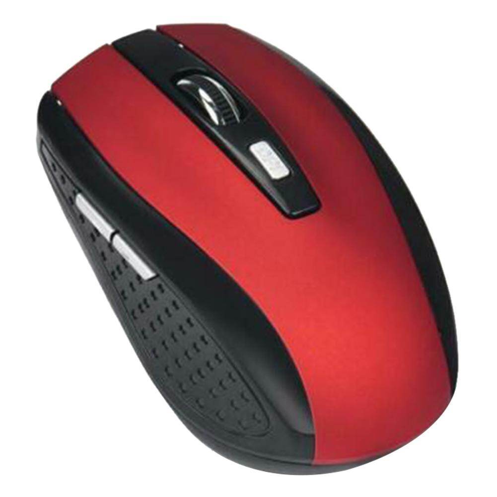 Portable 2.4GHz Wireless Optical Mouse 6 Buttons USB Receiver 2000 DPI Mice for Laptop Notebook PC