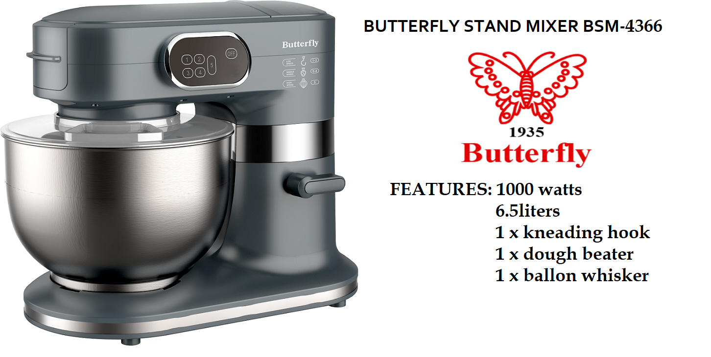 Butterfly stand mixer BSM4366 (bubble wrapping) Lazada