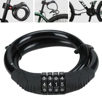 4 digit bike lock combination