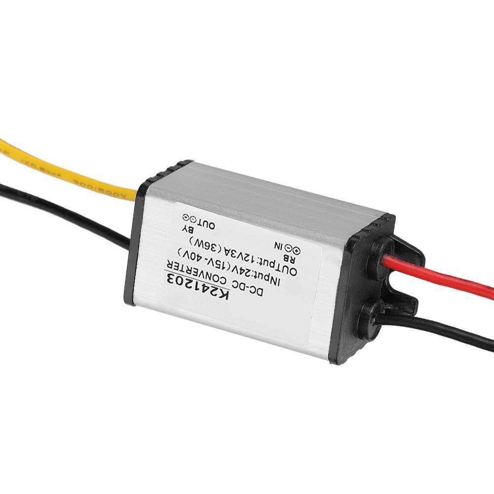 Xuelelile Bộ Chuyển Đổi DC-DC 24V Sang 12V Hiệu Quả Cao Bước Xuống Nguồn Điện 3A