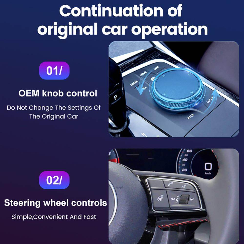 Car Navigation Box Bluetooth-compatible CarPlay Android Auto AI Box Intelligent Vehicle Module for Car Multimedia Video Player