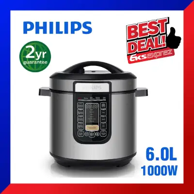 Philips HD2137 Viva Collection 1000W 6L All-In-One Cooker (HD2137/62)