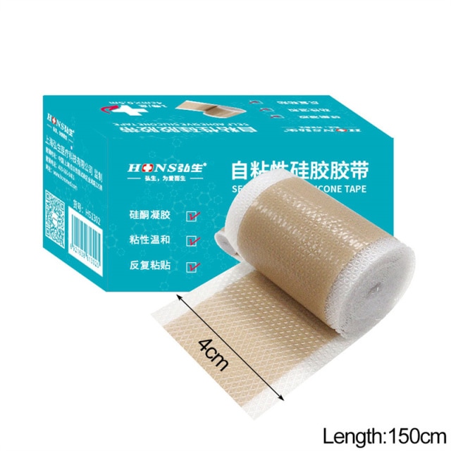 Efficient Self-Adhesive Silicone Gel Tape Removal Scar Tape Therapy Patch For Acne Trauma Burn Scar Skin Repair