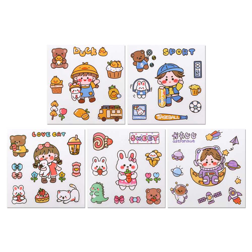 Cute Cartoon hand account sticker