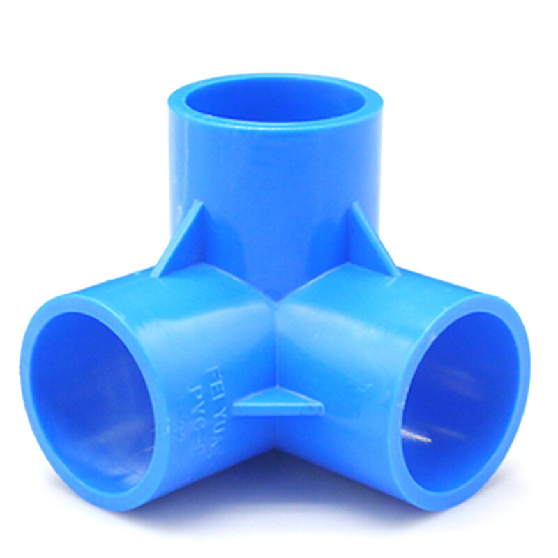 PVC Corner Right Angle Joint Water Pipe Fittings Multi-interface 3 4 5