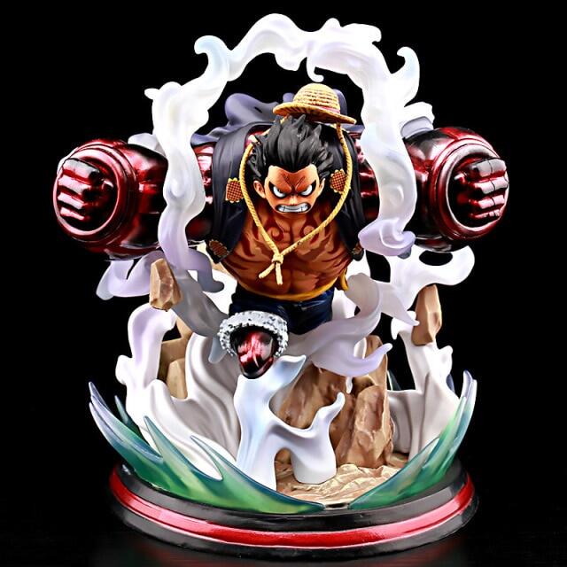 Anime Figure Monkey D Luffy Grear Fourth Xmas T30 GK Statue PVC Action Figure Doll Collectible Model Toy Gift