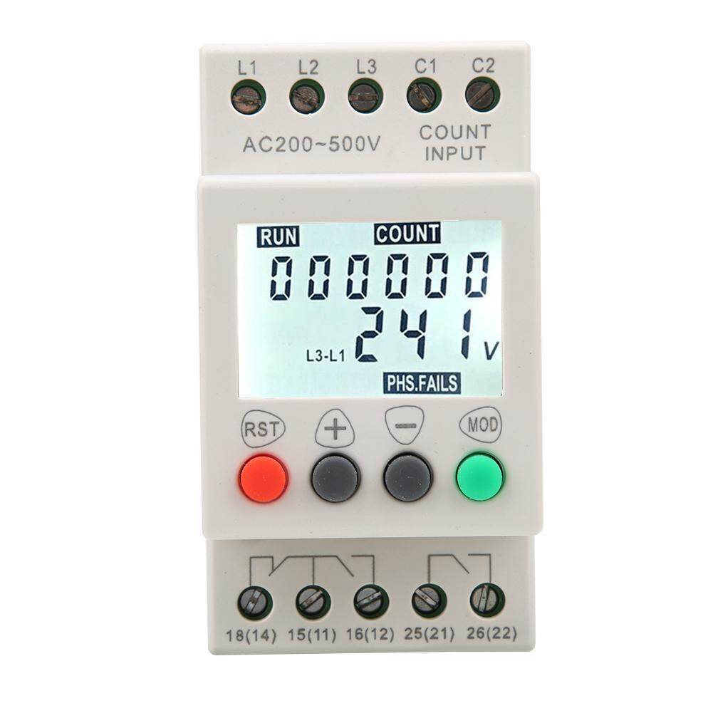 JVR800-2 Under Over Voltage Protector 3 Phase Voltage Monitoring Sequence Protection Relay