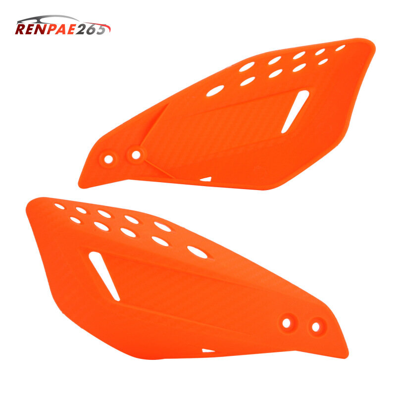 1 Pair Motorcycle Hand Guard Handle Protector Shield Brake Lever Windshield Handguards 7/8" 22mm Universal