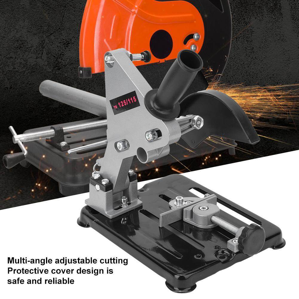 45° Angle Grinder Stand Bracket Holder Stand Adjustable Cutting Tool Iron Base