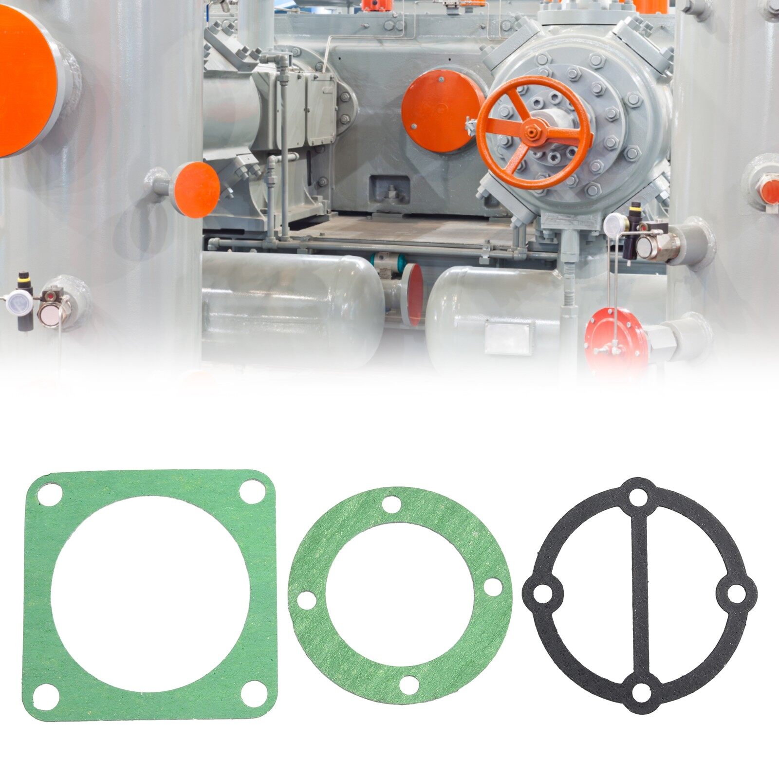 Toolstar Head Gasket Set For Air Compressor Piston Ring 51/65/80/90/95 Type Rebuild Kit