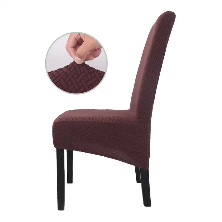 W H Knitted Stretch Chair Cover Removable Washable Short Dining Protector Seat Slipcover For Hotel Room Ceremony Banquet Wedding Party Lazada - Large High Back Dining Room Chair Covers W H Knitted Stretch Chair Cover Removable Washable Short Dining Protector Seat Slipcover For Hotel Room Ceremony Banquet Wedding Party Lazada - Large High Back Dining Room Chair Covers