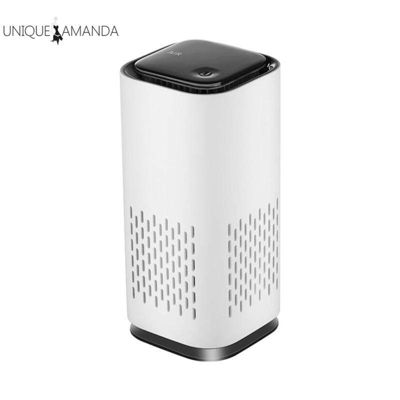 Portable USB Air Purifier Air Freshener Car Fresh Air Negative Ion Odor Removal Home Appliances Singapore