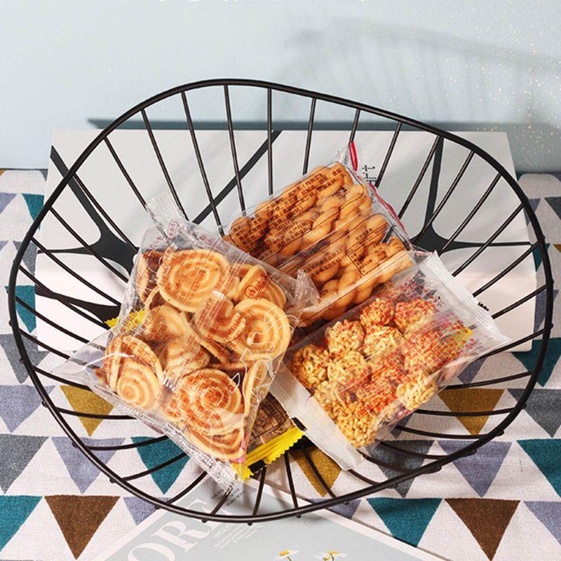 Creative Iron Fruit Bowl Countertop Storage Basket for Snacks Fruit Vegetables Decorative Dish