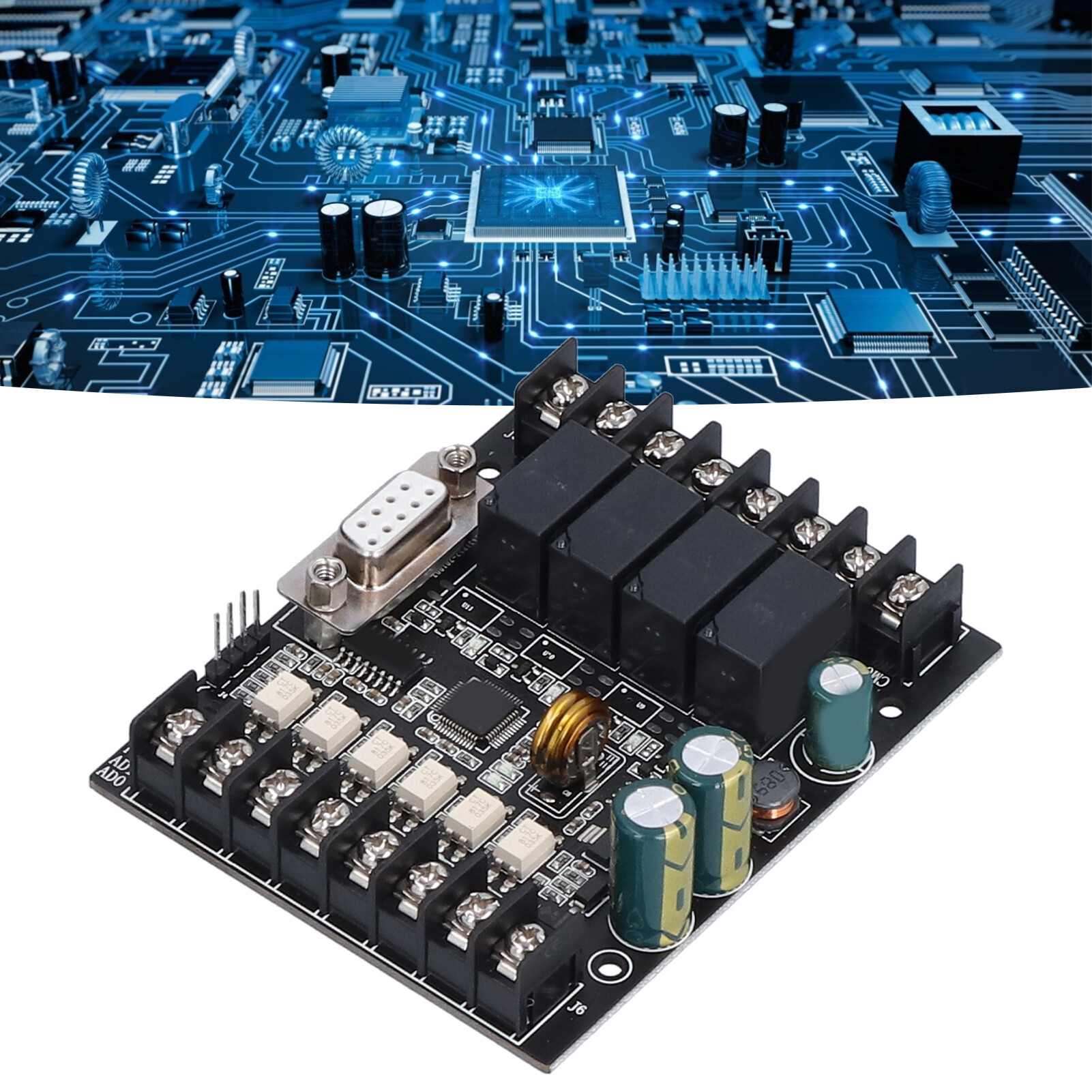PLC Controller DC 24V 5A PLC Industrial Control Board Programmable Logic Controller Relay Output For WS2N-10MR-S1 Electric Components