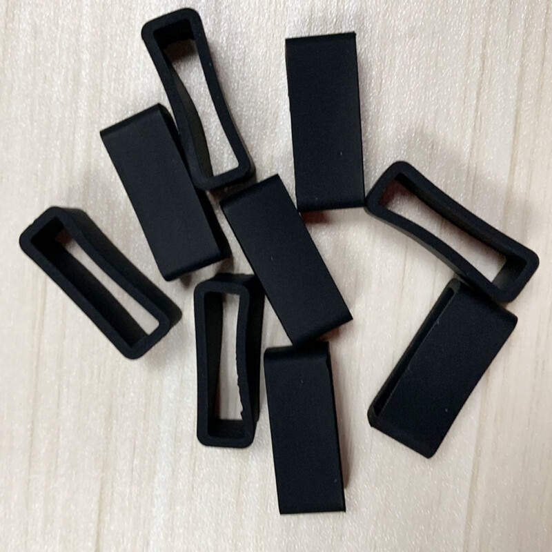 Dây đồng hồ silicon vòng hoạt động vòng đồng hồ cao su vòng hoạt động dây đồng hồ silicon dây đồng hồ màu đen phụ kiện đồng hồ