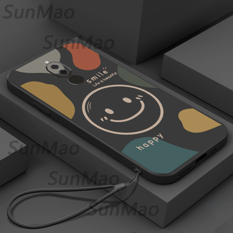 Casing Huawei Nova 2i Phone Case Soft Case Smooth Protective Case Smiley New Design
