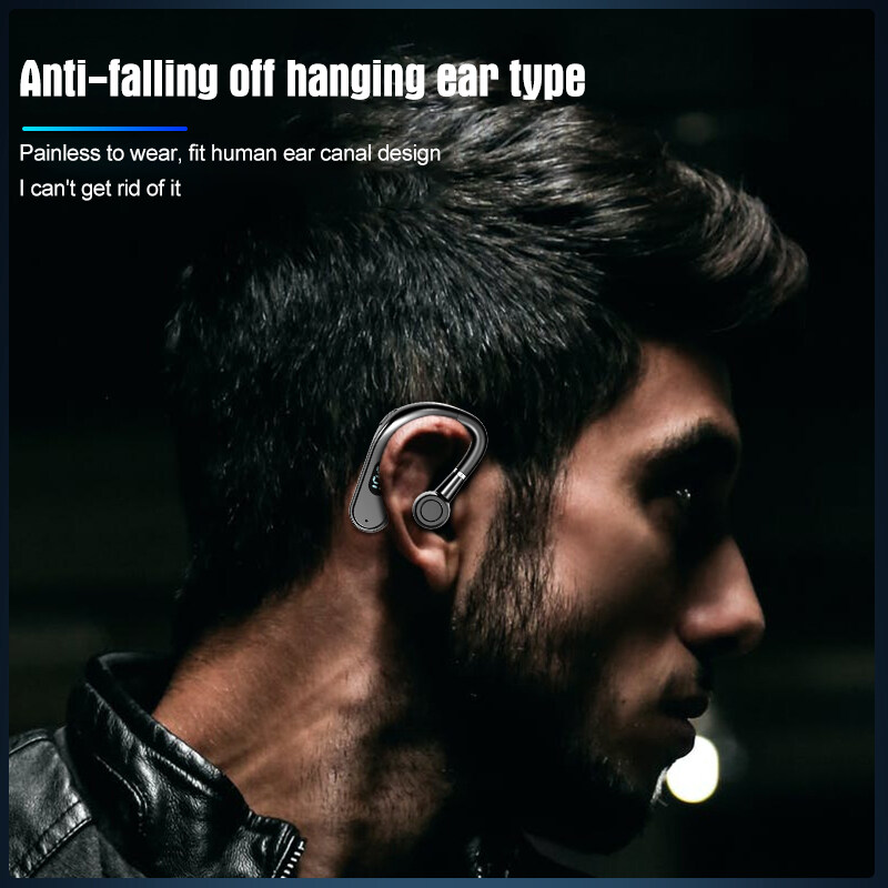 Tai Nghe Doanh Nhân Đơn Tai Nghe Không Dây 5.2 Tương Thích Bluetooth Pin Thay Thế X5 Với Màn Hình Kỹ Thuật Số Công Suất LED