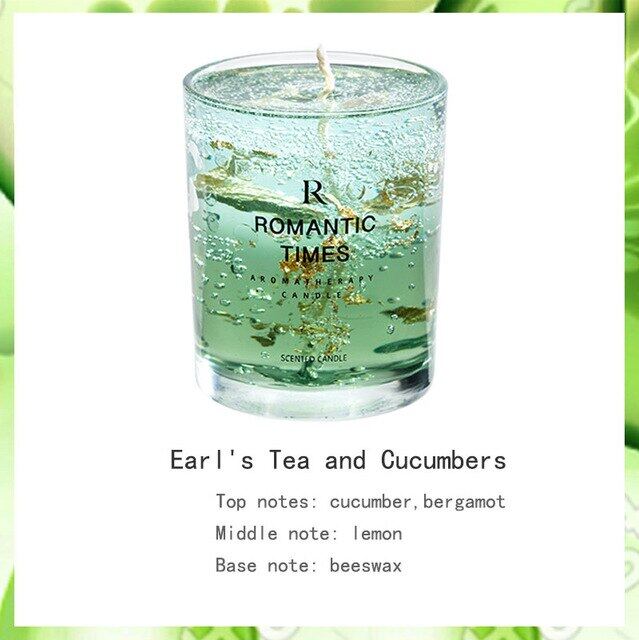 Scented Candles Jar Glass Cup Natural Plant Essential Oil Handmade Soy Wax  Scented Candle Making Christmas