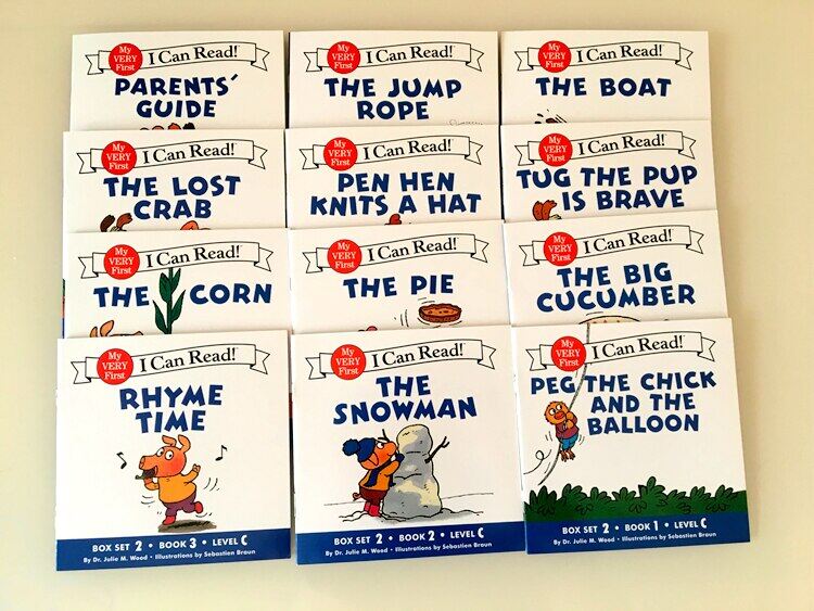12 Books I Can Read Phonics Books My Very First Berenstain Bears Kids English Picture Story Pocket Book For Children Montessori