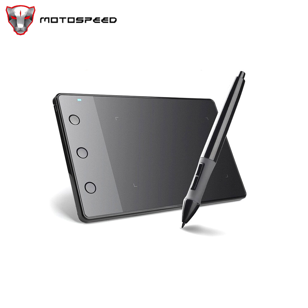 Huion H420 Professional Graphics Drawing Tablet with 3 Shortcut Keys 2048 Levels Pressure Sensitivity 4000LPI Pen Resolution