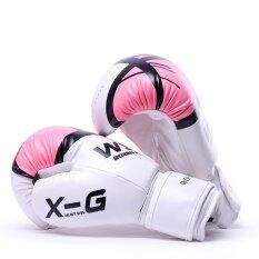 Đáng Giá Găng Tay Đấm Đá PU Karate Muay Thái Guantes De Boxeo Thiết Bị Tập Luyện MMA Sanda Cho Người Lớn Trẻ Em Nam Nữ