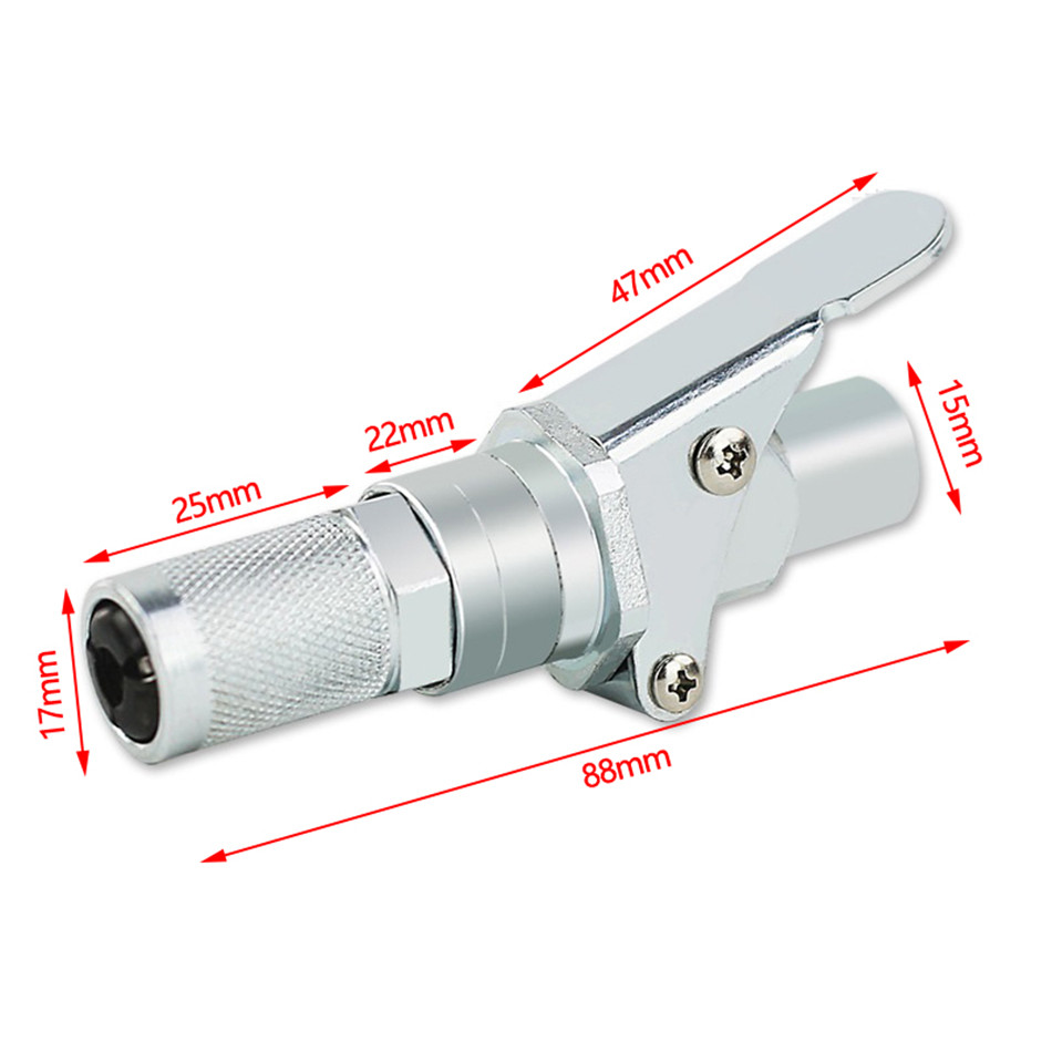 First Generation Grease Coupler High Pressure 12,000 PSI Fast Locking Releasing Heavy Duty Fitting Oil Pump Accessories