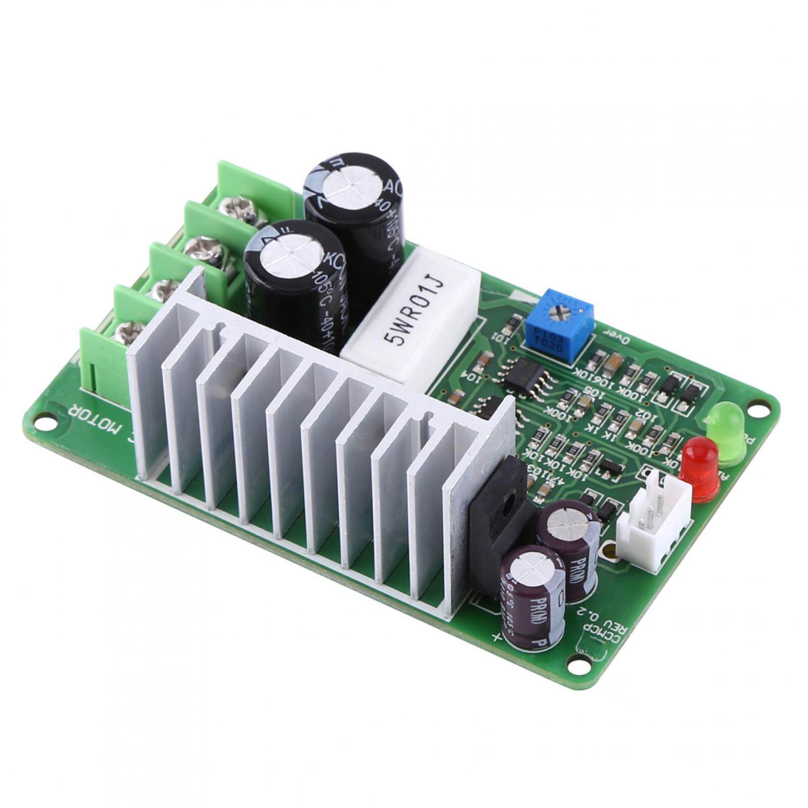 12V/24V/36V 15A DC Motor Speed Controller PWM Regulator Overload Protector
